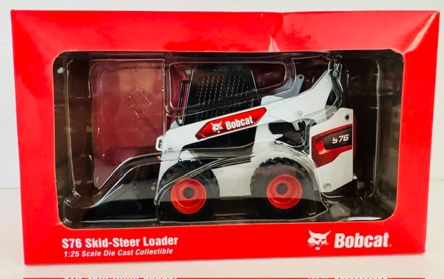 1:25 Bobcat S76 Skid-Steer Loader Scale Diecast Model 7367308 By Norscot