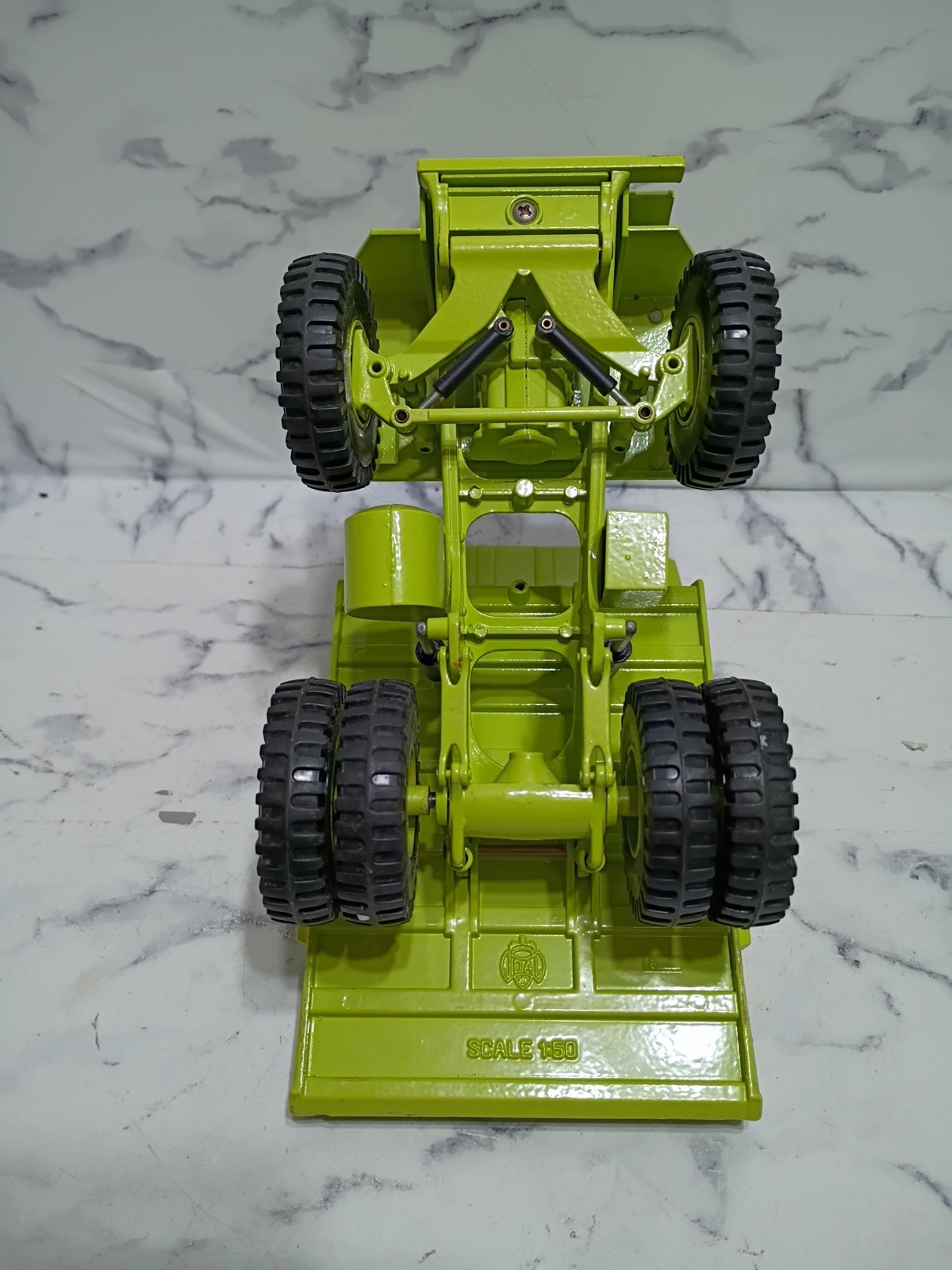 Joal Compact 1:50 Die Cast Euclid R85 B Dump Truck Green Vtg