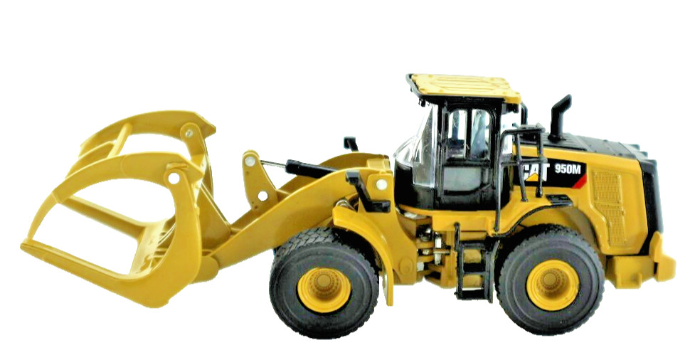Caterpillar 950m Wheel Loader with fork General purpose diecast 1:64 Scale