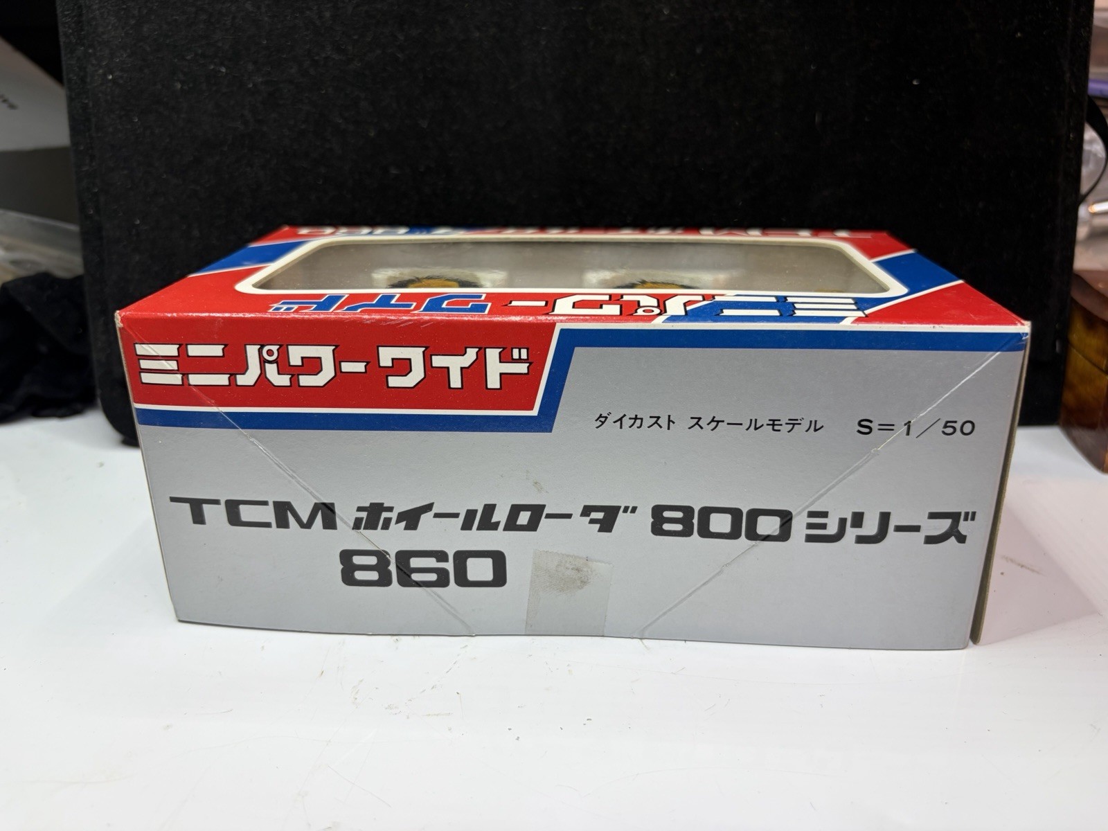 TCM 860 Wheel Loader Goodswave 1:50 Scale Diecast Model Shinsei Vintage NIB