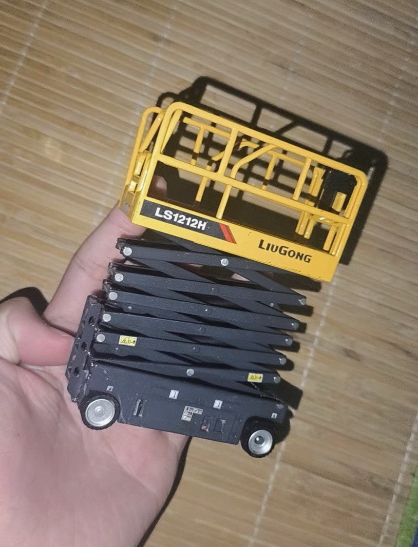 1/25 Scale LIUGONG LS1212H Electric Scissor Lifts Diecat Model Toy Gift NIB