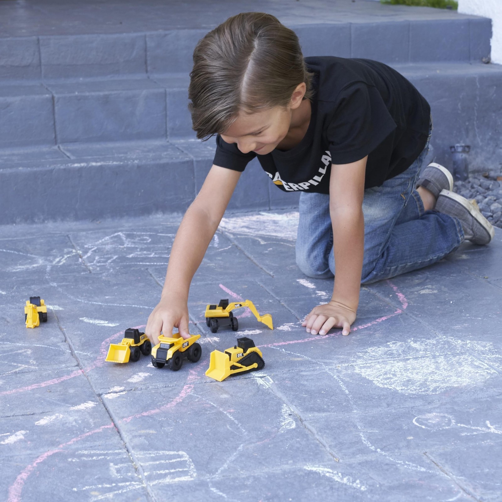 Cat Construction Little Machines 5 Pack – Great Cake Toppers
