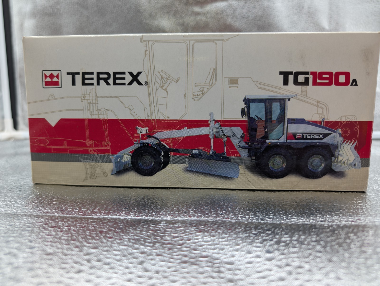 NZG 703 Terex TG 190A Grader 1/50 Die-cast MIB