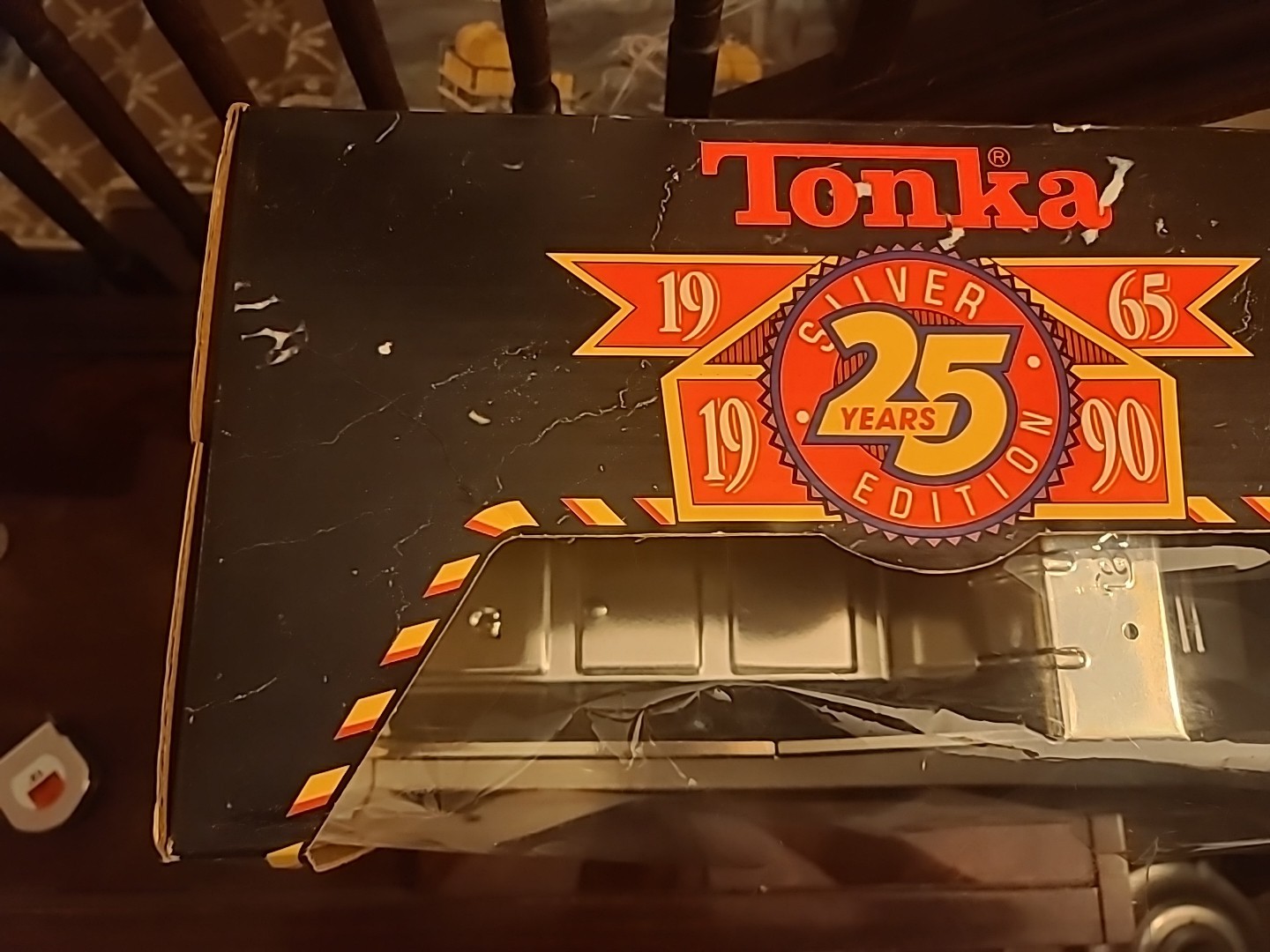 NIB Silver Edition Tonka 25th Anniversary Dump Truck Never Opened 1990 # 2500