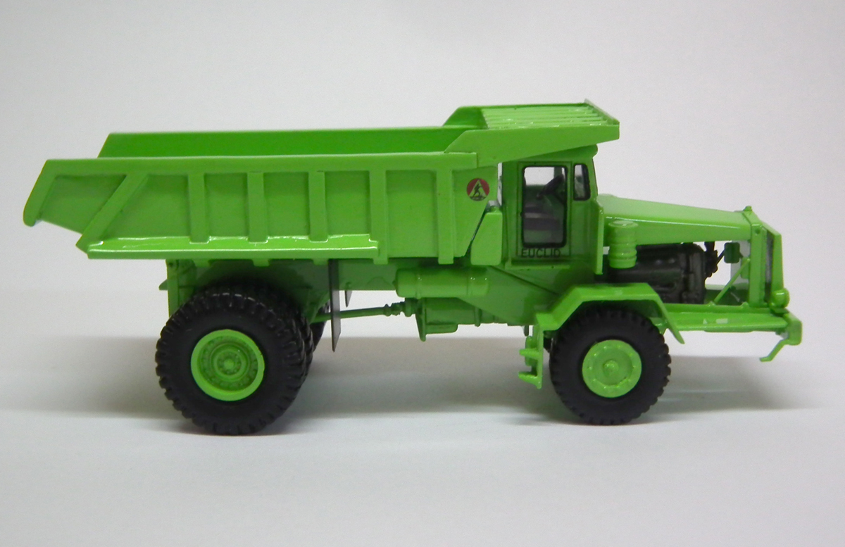 HO 1/87 Euclid R45 Dump Truck 4×2 – Handmade Resin Model by Fankit Models