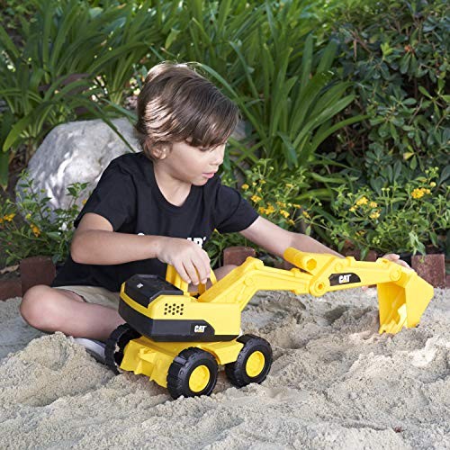 Cat Construction 15″ Excavator | Super-Sized Kids Outdoor Toy | Real Working