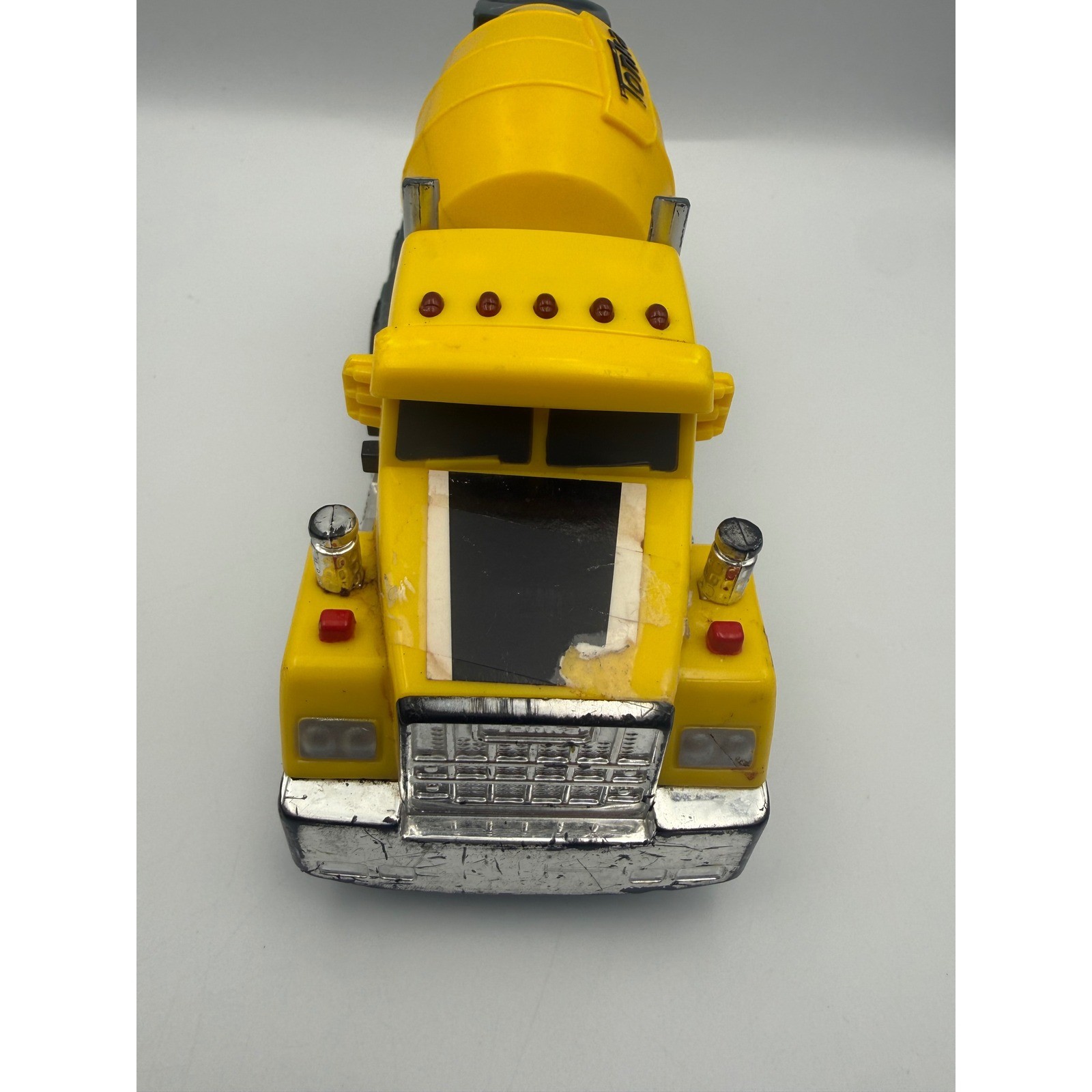 Tonka Cement Mixer Truck Yellow Grey Diecast Construction Vehicle 6.5 Inch