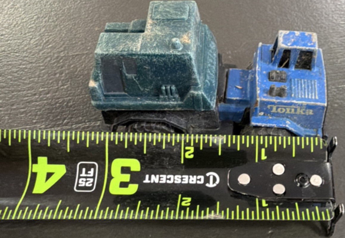 Tonka Vintage Diecast Construction Vehicle Toy Blue/Green Ages 4-11 Years