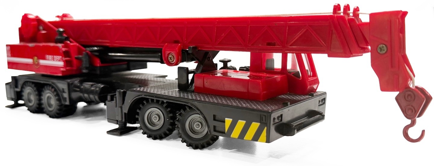 LOOSE 12″ long A-DS 76101 Fire Dept. Mobile Crane Truck #012