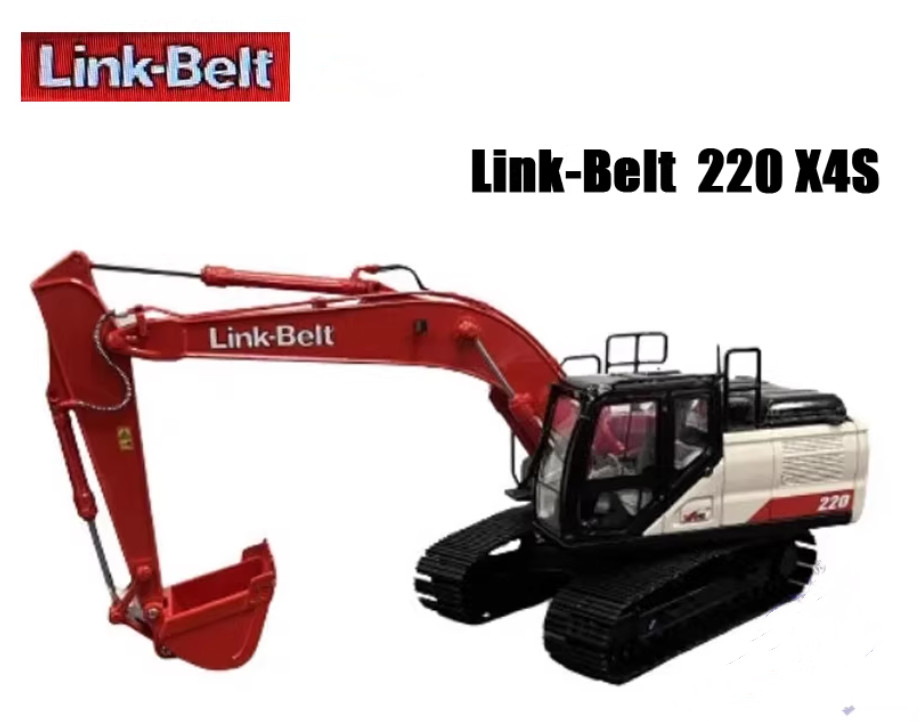 1:50 Link-Belt 220X4S Excavator Construction Machinery Equipment Diecast Model