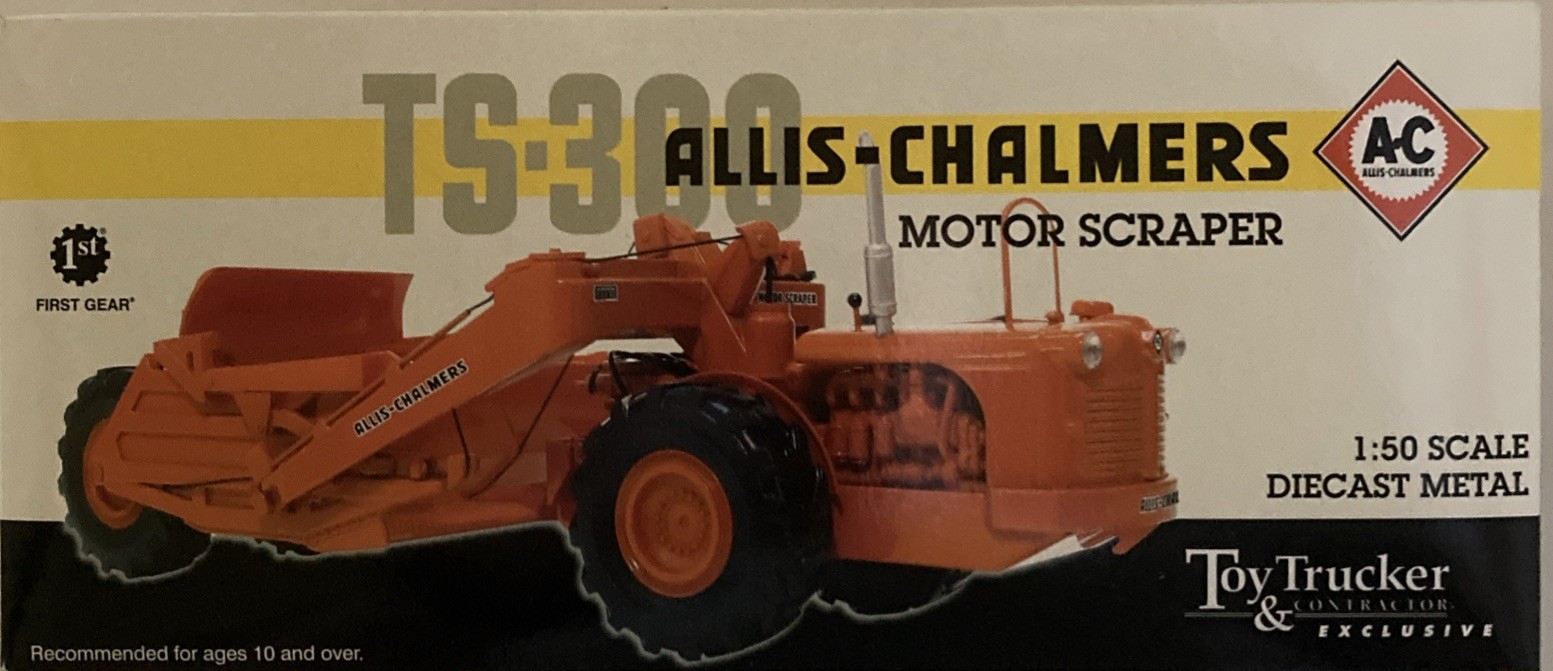 Allis Chalmers TS300 Scraper – “2007 NTTC” – 1/50 – First Gear #50-3099