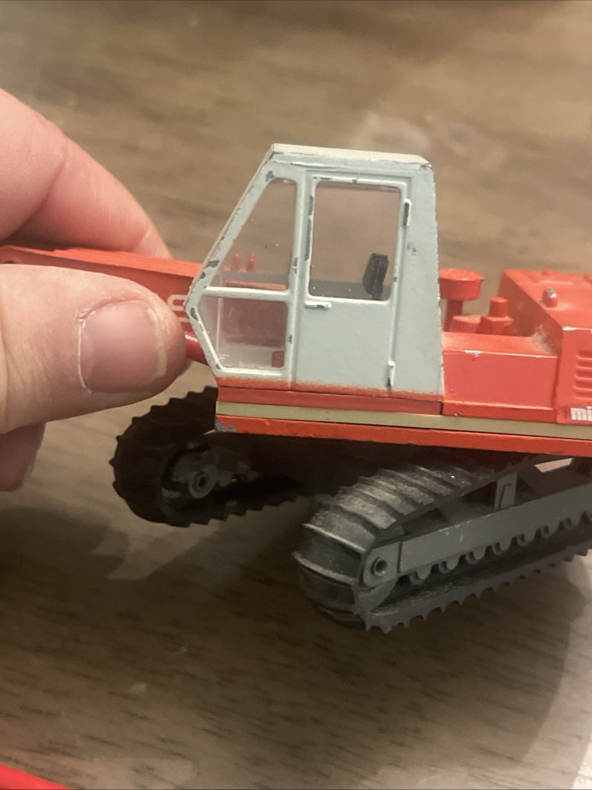 Rare MODELL Excavator #277 Construction Equipment Model Diecast Toy …parts Or