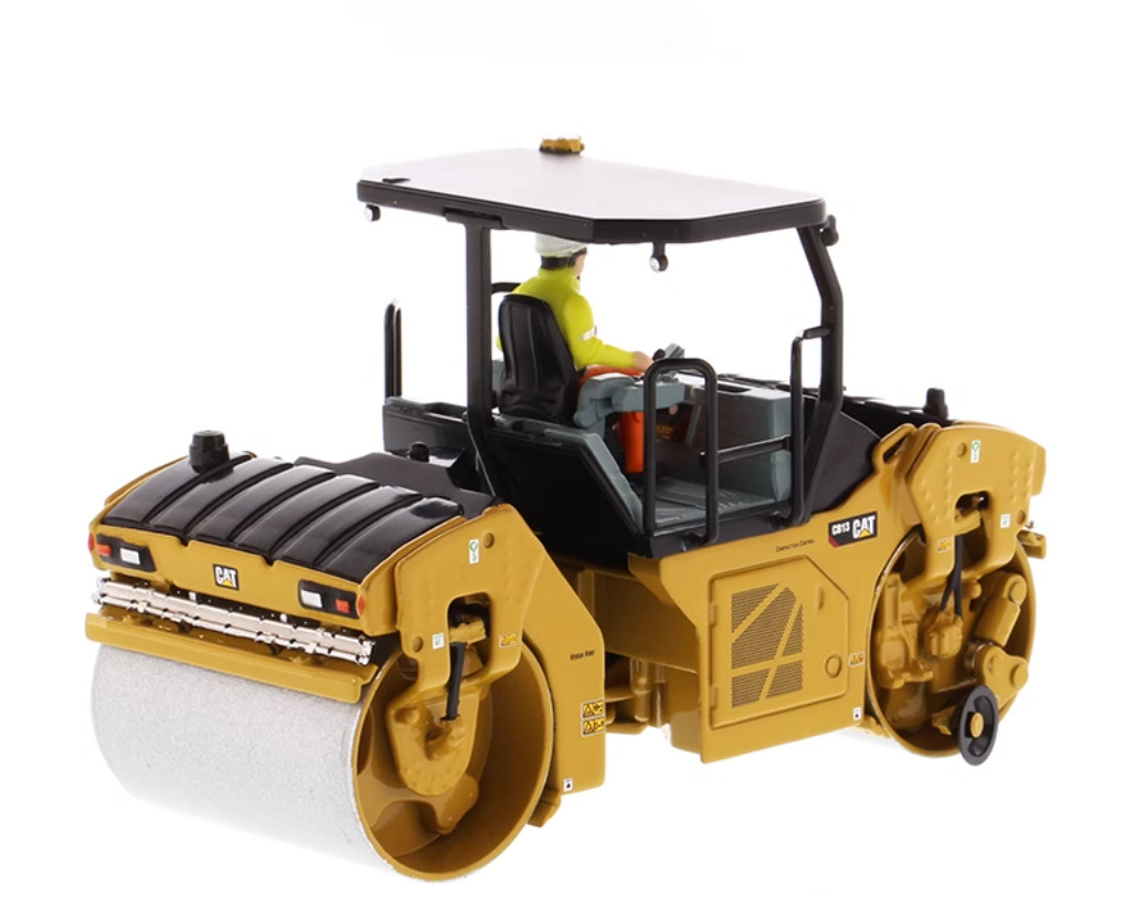 1:50 DM CB-13 Tandem Vibratory Roller Construction Machine Diecast Model