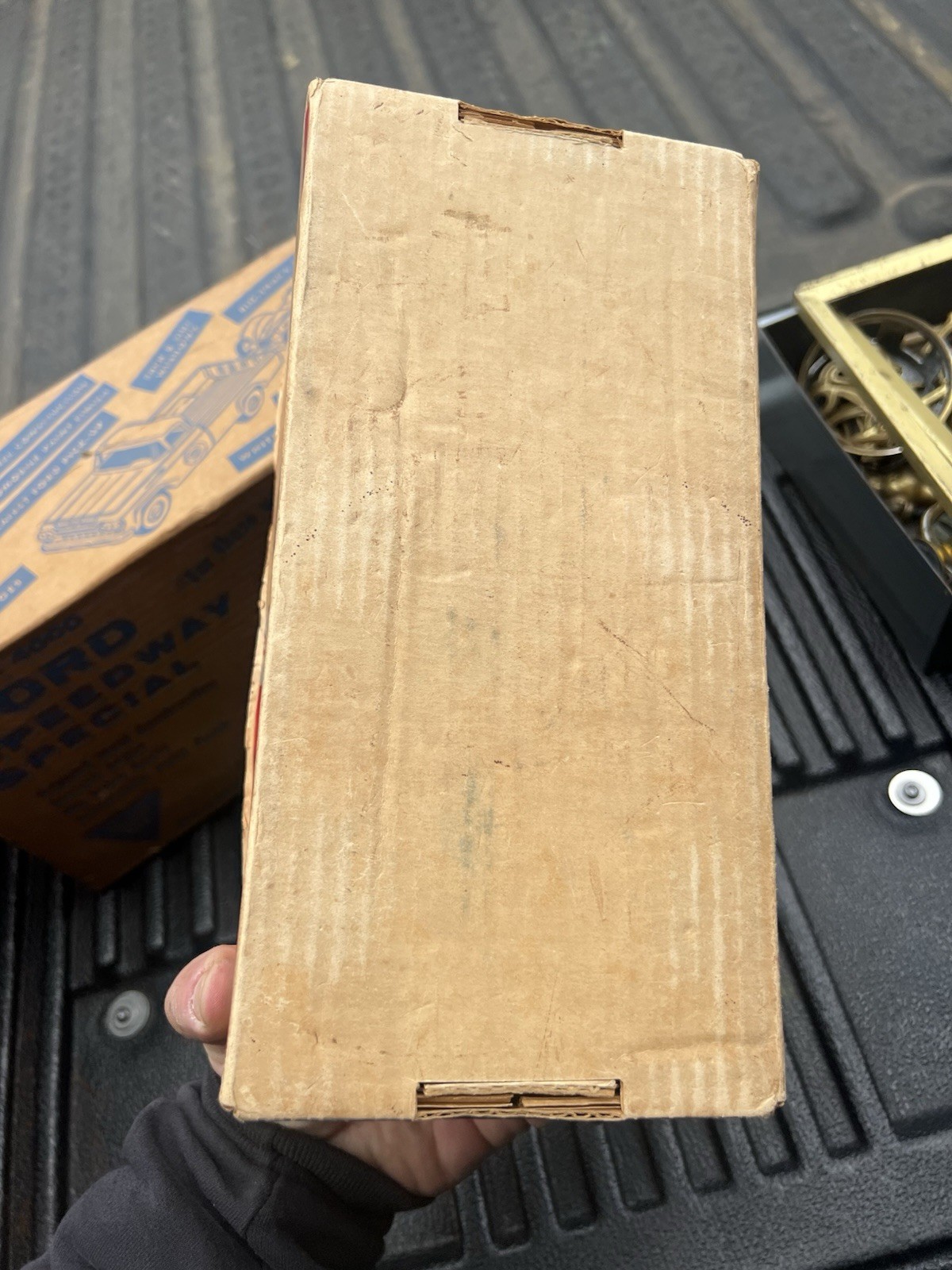 Vintage Hubley Front End Loader Bulldozer Diecast No. 505 Made in USA w box