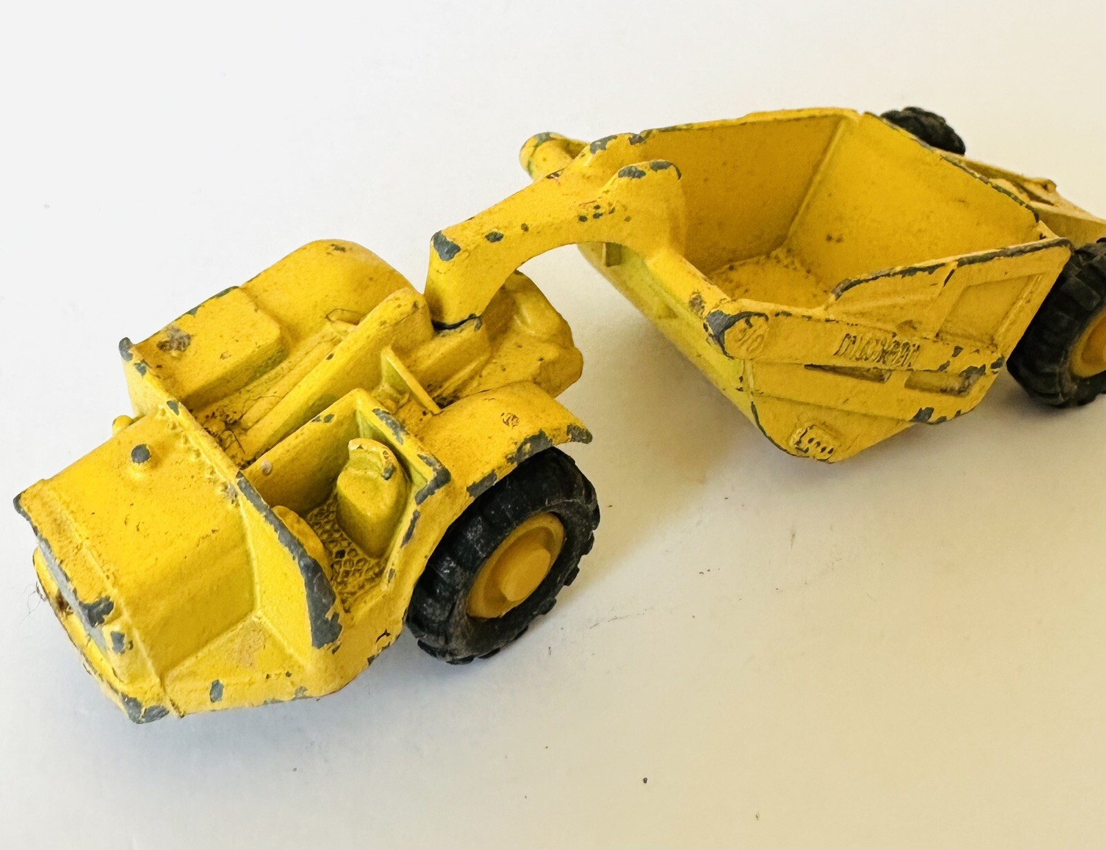 Vintage Lit’l Toy No 8-69 Michigan 310 Die-cast Construction Scraper Made In USA