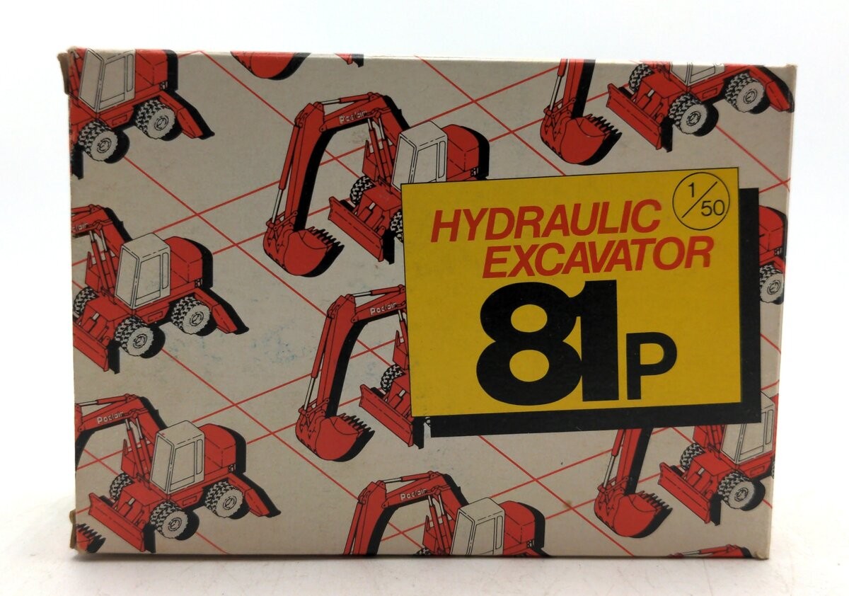 Conrad 2893 1:50 Scale Hydraulic Excavator 81P Die-Cast Model LN/Box