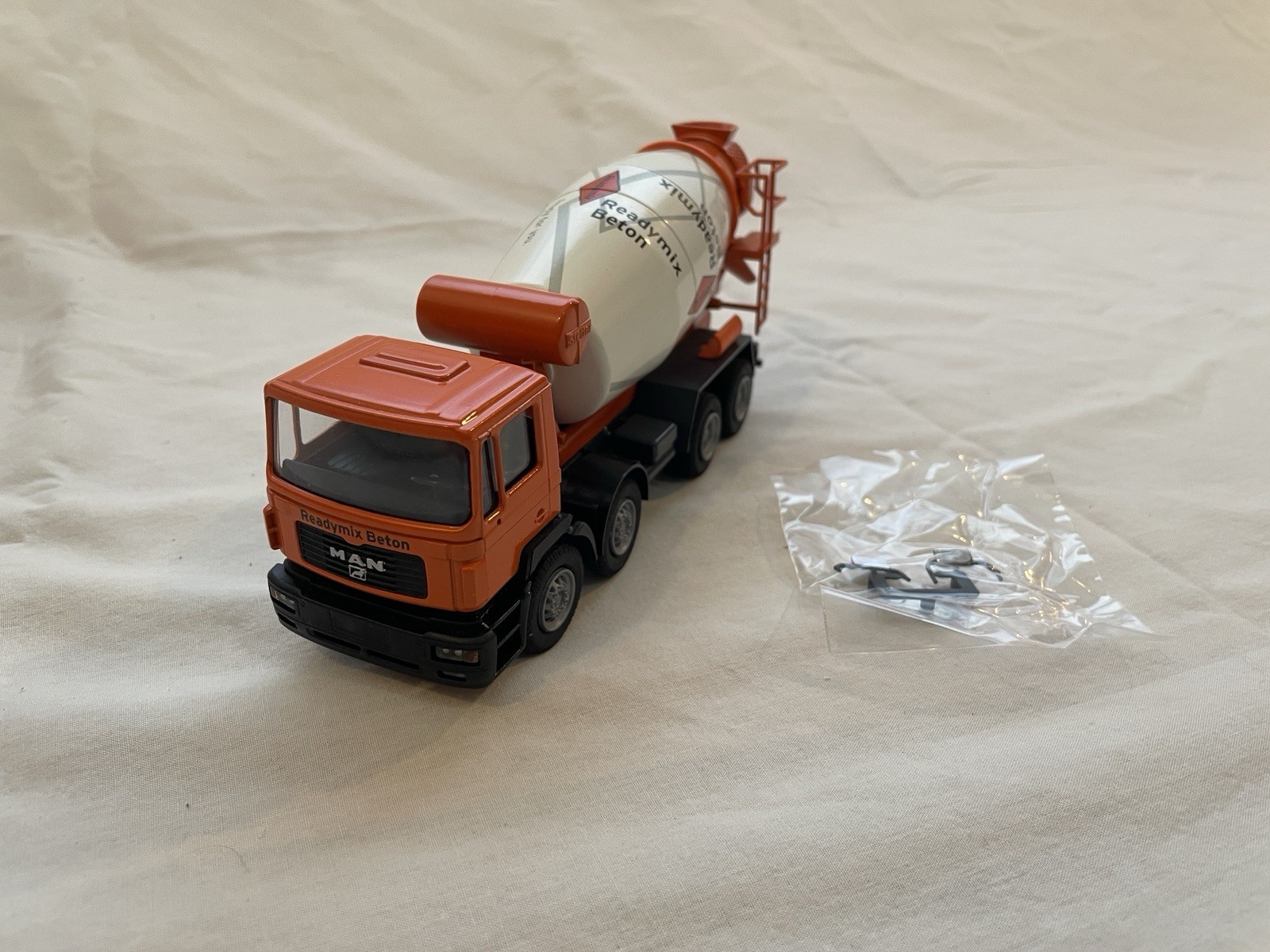 Conrad No. 61111/01 Man 4 Axle Readymix Concrete Mixer