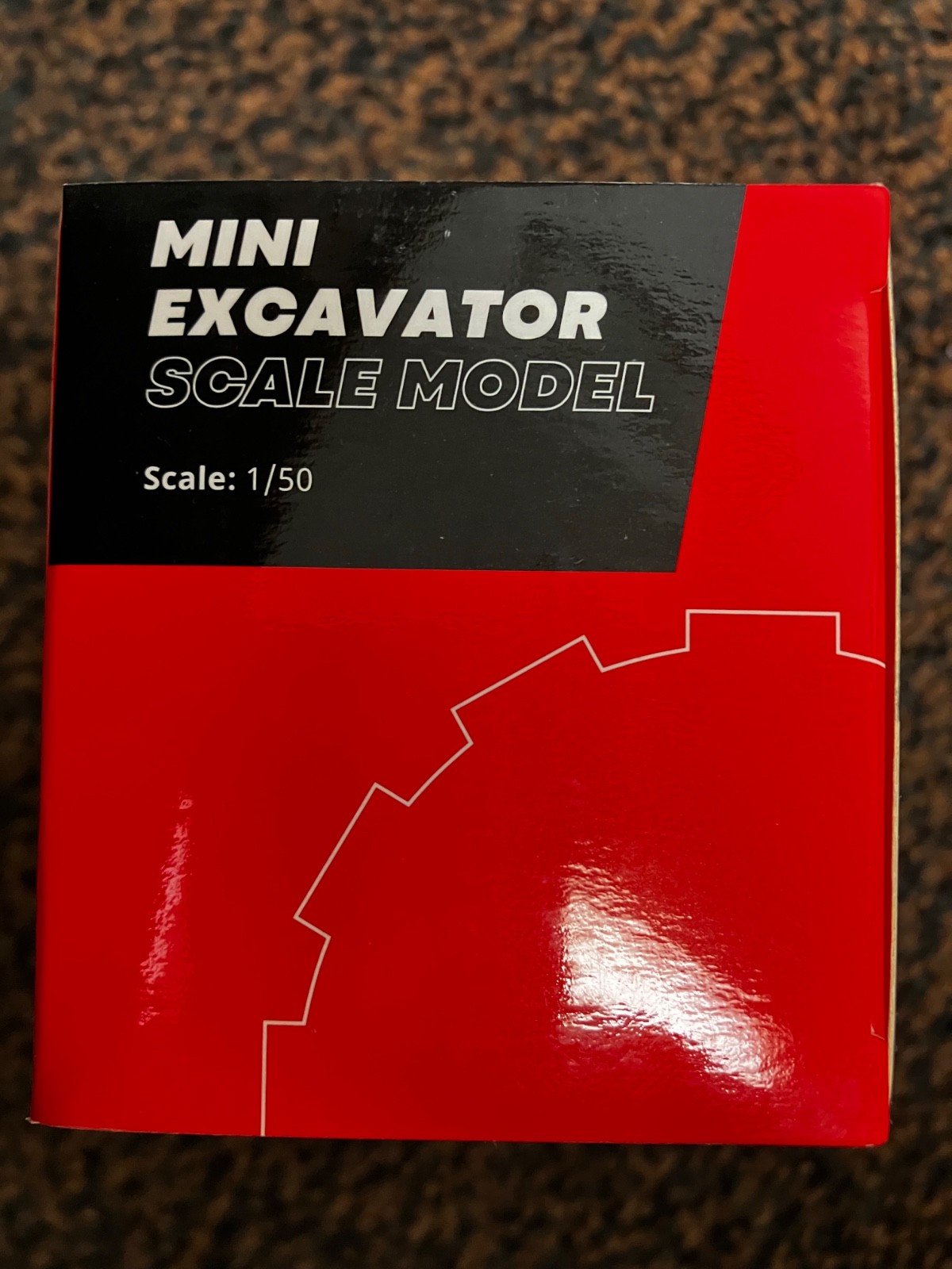 1/50th Scale Diecast TVH Rubber Track Excavator