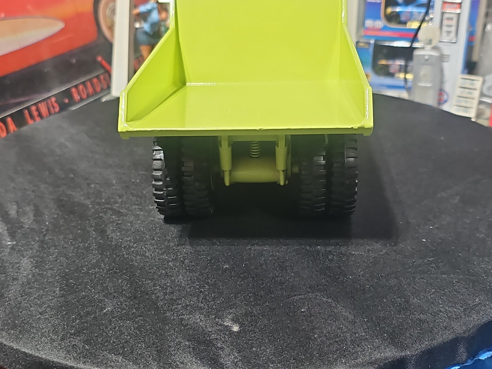 VINTAGE Joal Compact 1:50 Die Cast Euclid R85 B Dump Truck Green VERY NICE