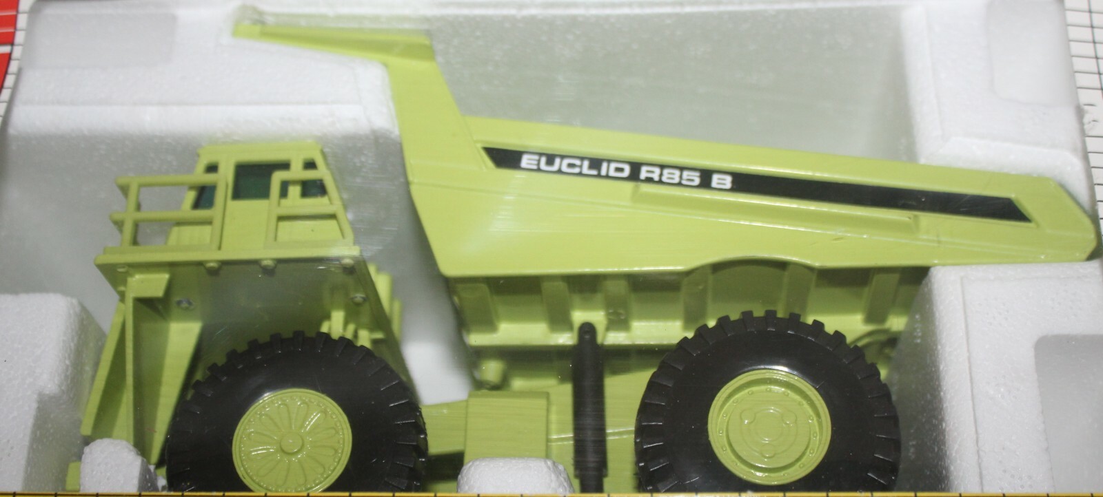 Vintage Joal Compact 1/50 Die Cast Euclid R85 B Dump Truck Green NIB