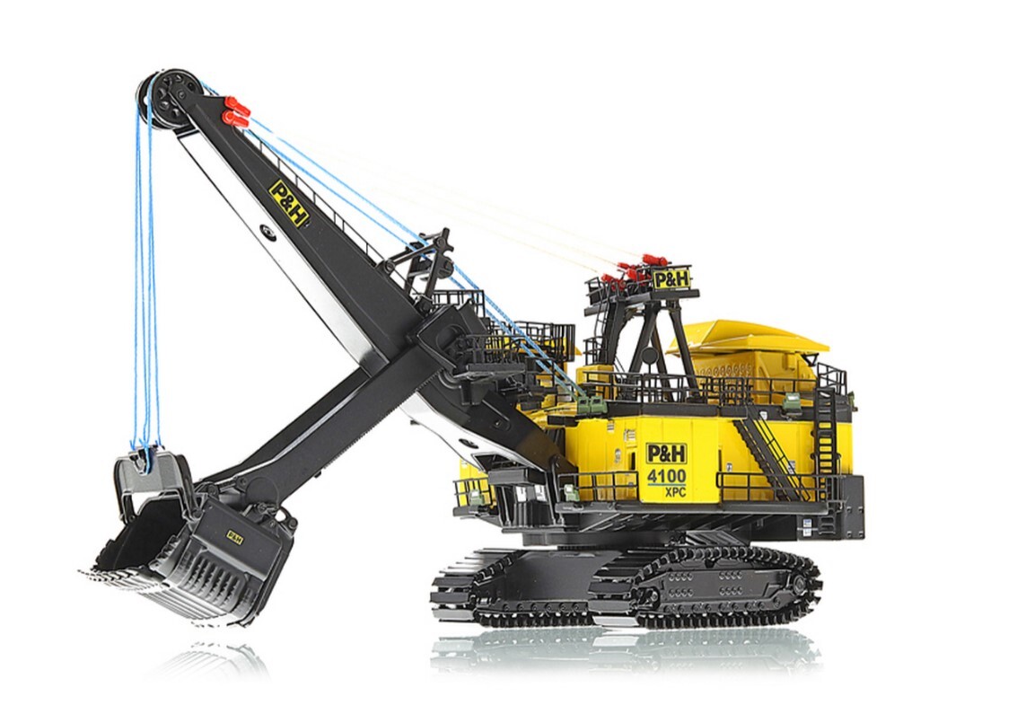 Weiss Brothers 022-1801 P&H 4100XPC Mining Shovel 1/160 N Scale Die-cast MIB