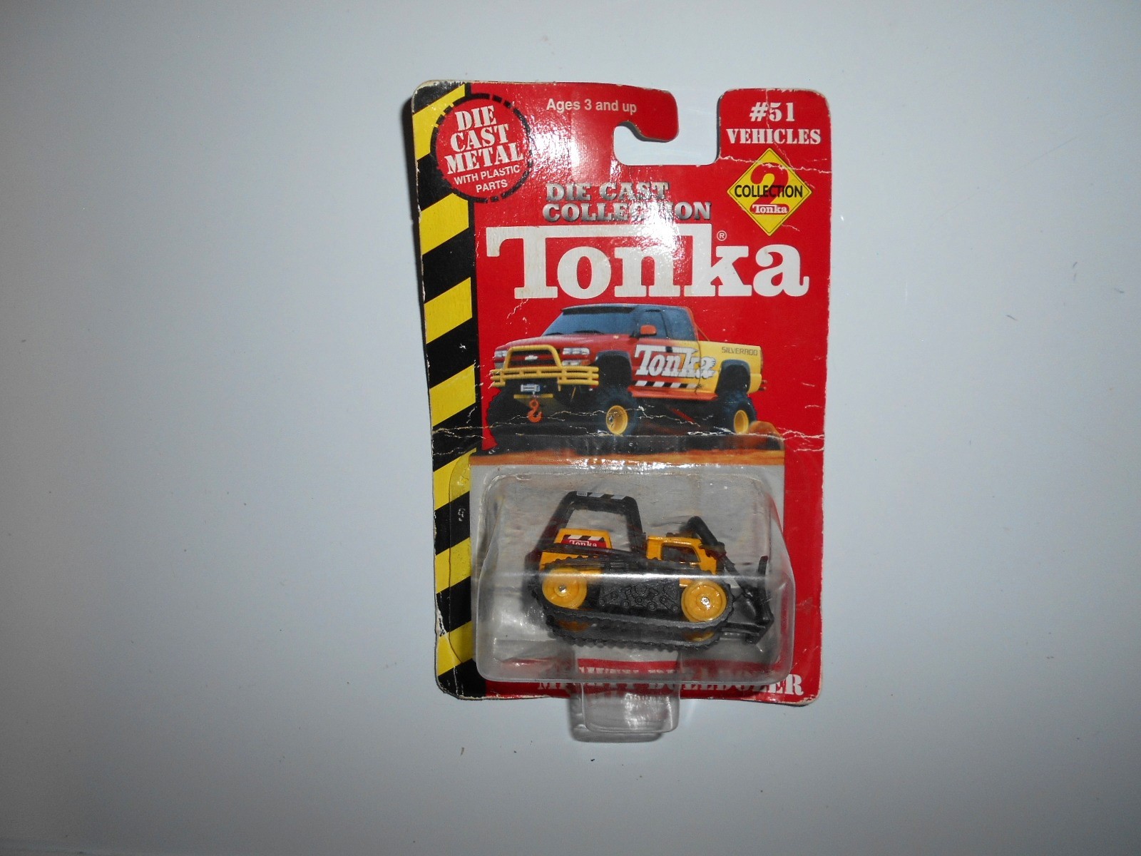 Mighty Bulldozer Tonka diecast construction equipment toy 2000 Hasbro Maisto