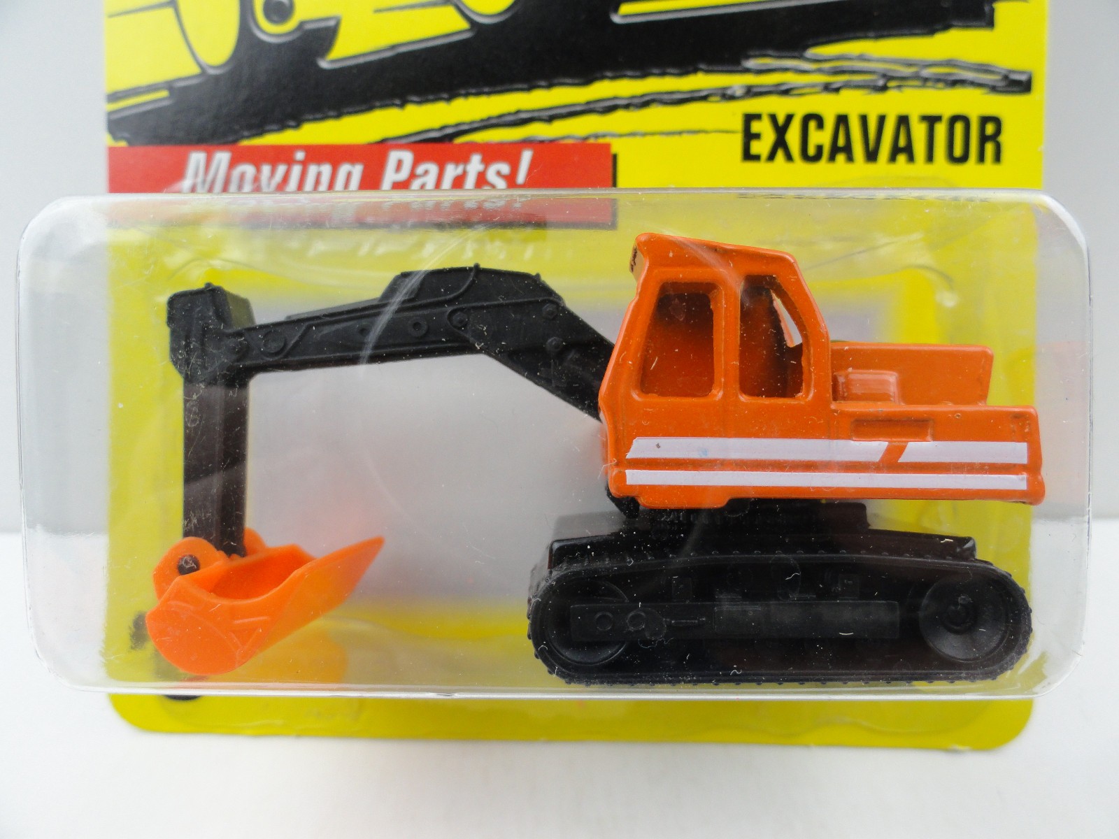 1997 Matchbox #6 Excavator (Orange)