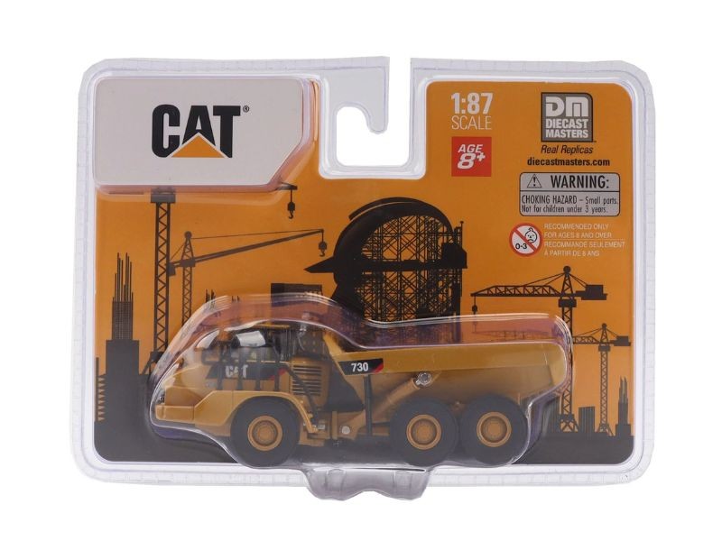 CAT Caterpillar 730 Articulated Truck 1:87 Scale Model – Diecast Masters 84552CS