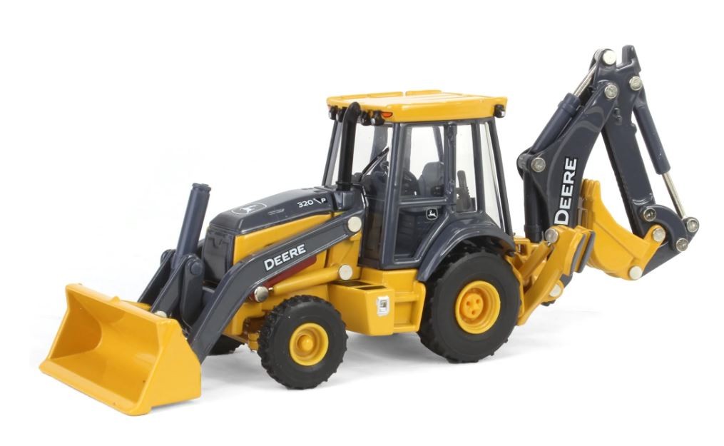 ERTL – JOHN DEERE 320 P-Tier Backhoe – Prestige Collection – 1/50 – ERT45934