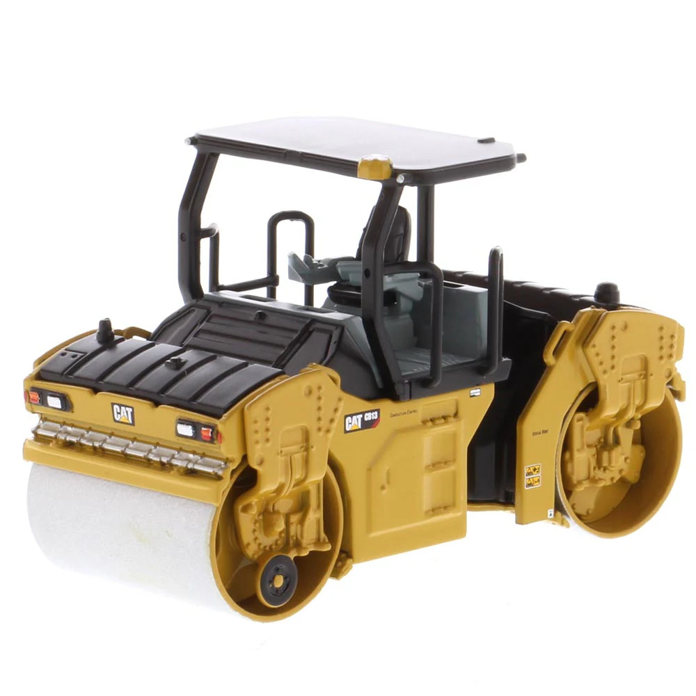 Caterpillar CB-13 Tandem Vibratory Roller ROPS 1:64 Diecast Masters #85630