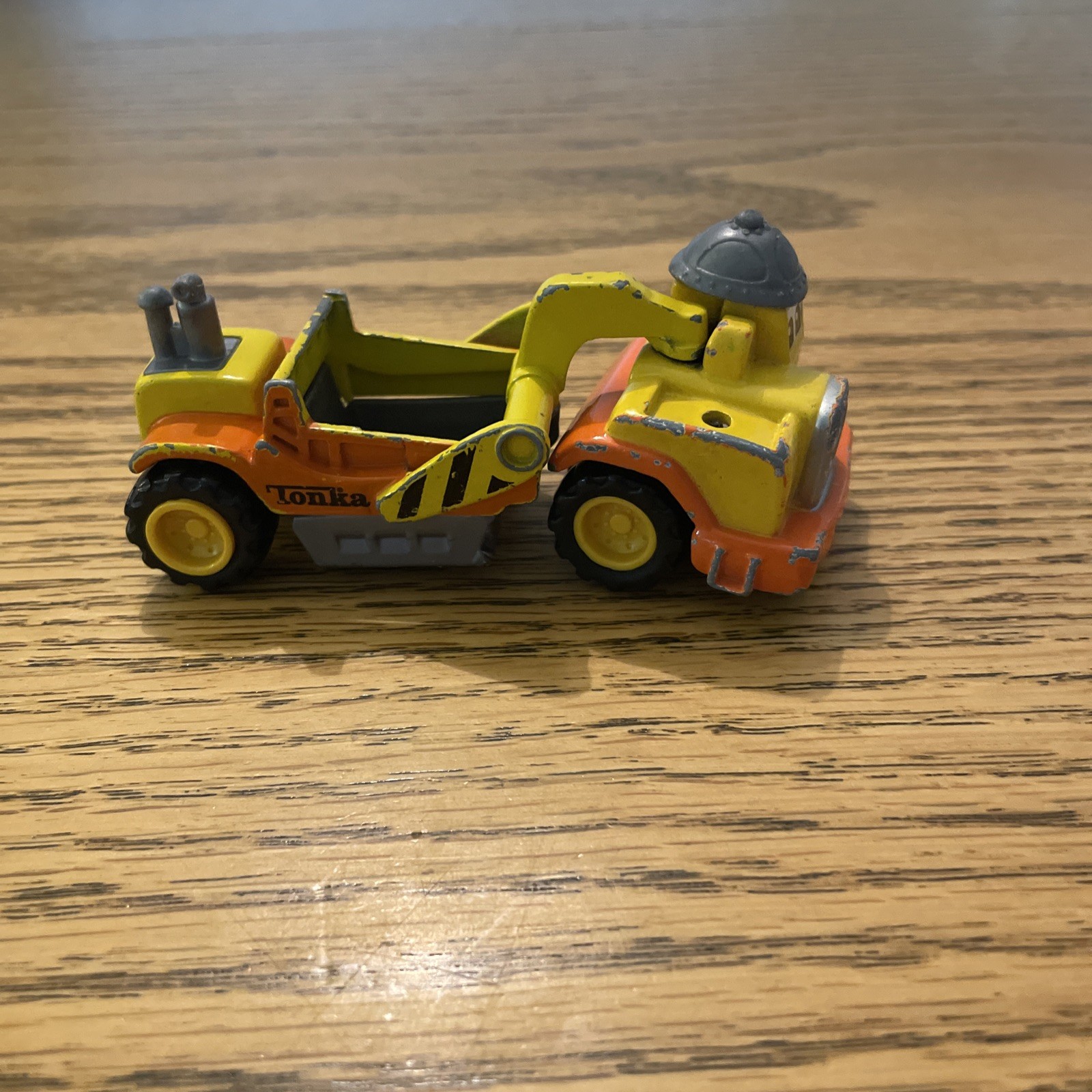 Tonka 1994 Yellow By Vintage Mini Diecast Construction Toy & 2003 Lil Chuck