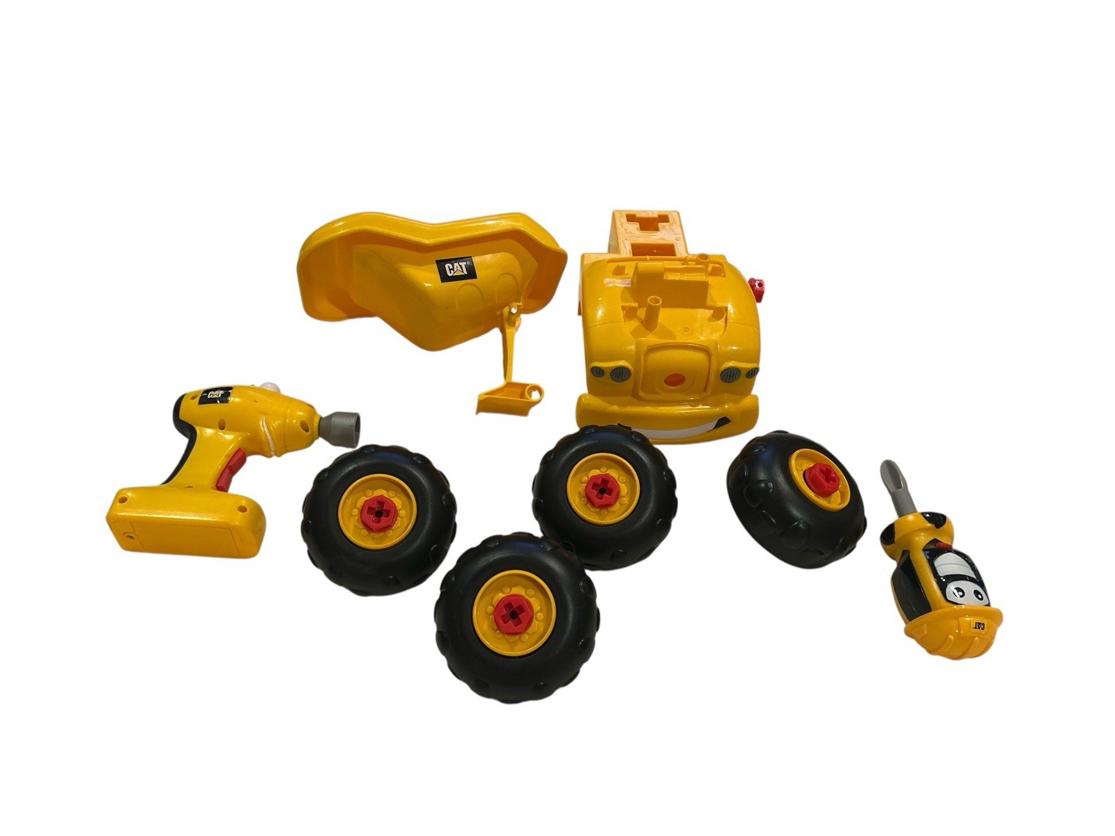 Toy State Caterpillar Cat Building Crew Take Apart Construction Set Toy