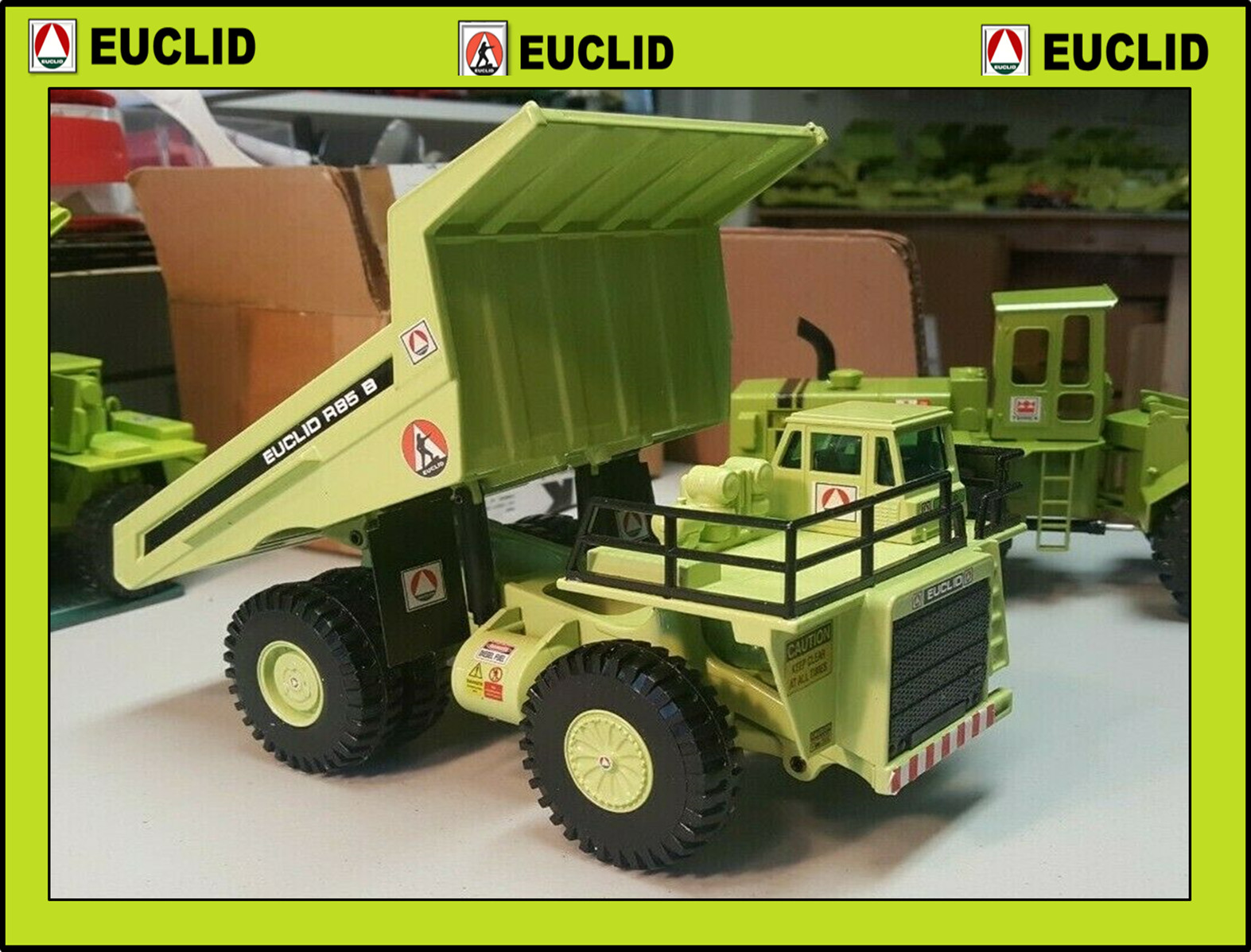 1/50 EUCLID Mining Dump Truck – JOAL R-85B FREE SHIPPING !!!