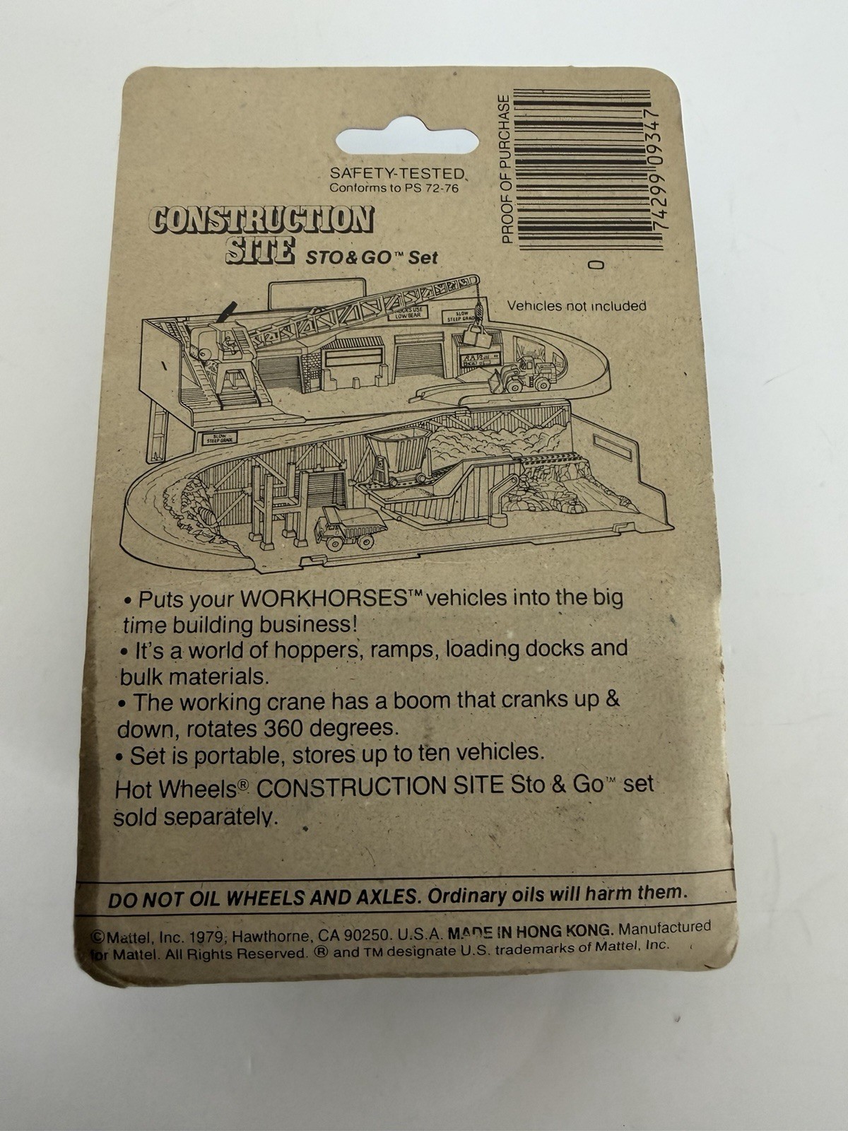 Hot Wheels Workhorses Thunder Roller 3924 Yellow Diecast Vehicle 1979