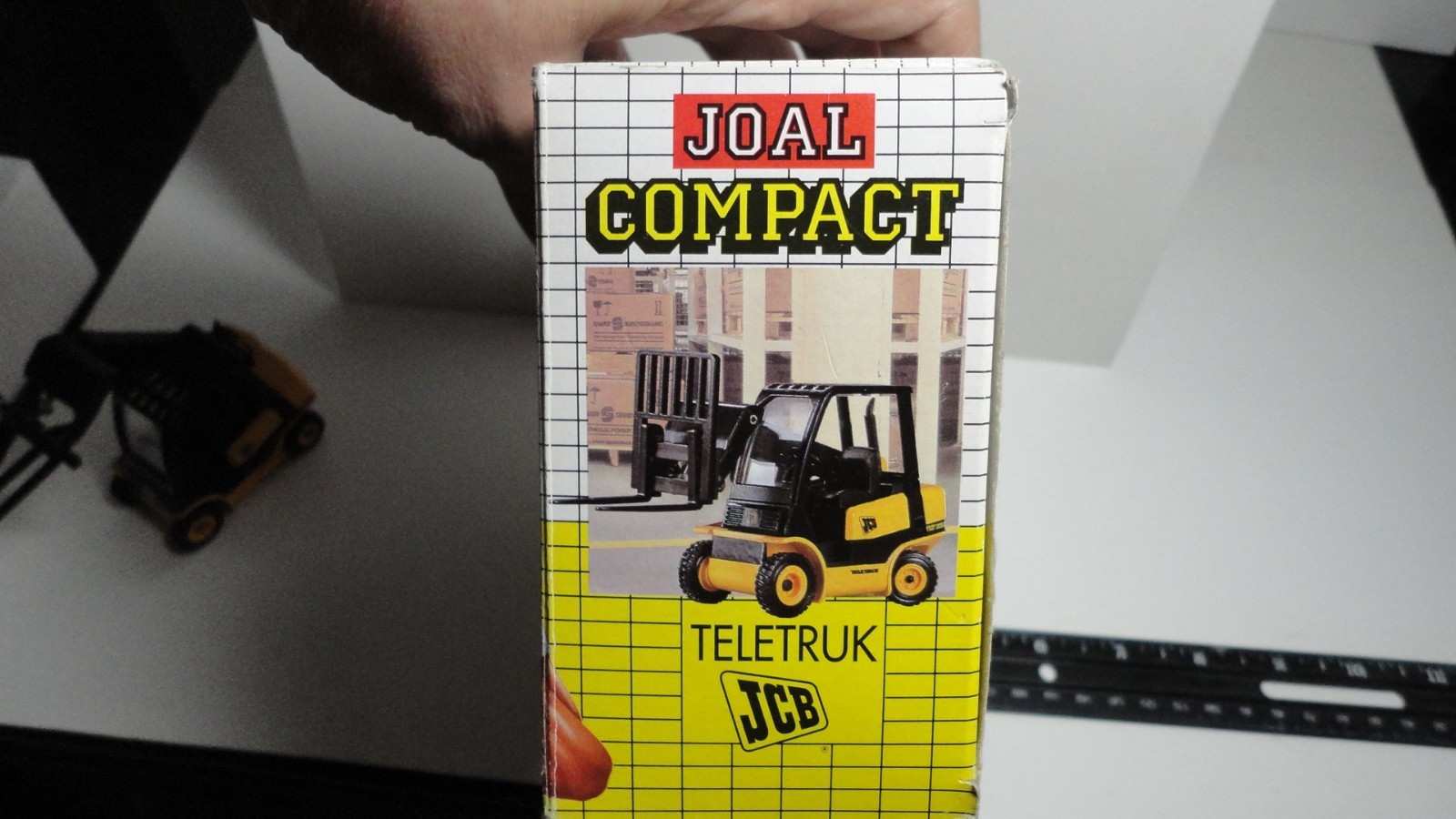 Joal Die-Cast Metal 1:35 Scale Forklift/JCB #267/Used With Box/Great Gift!
