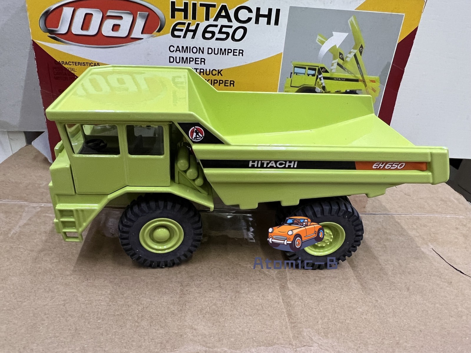 JOAL 1:50 HITACHI EH 650 Hitachi mining truck dump truck alloy dump truck model