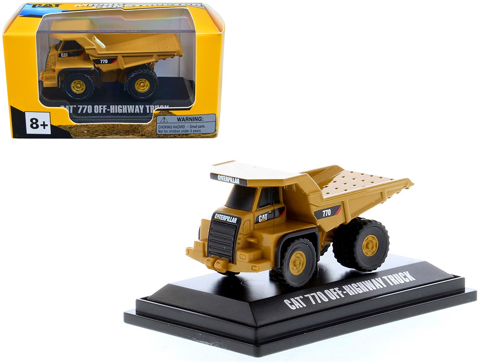 CAT Caterpillar 770 Off Micro Constructor Series “Highway Truck Yellow
