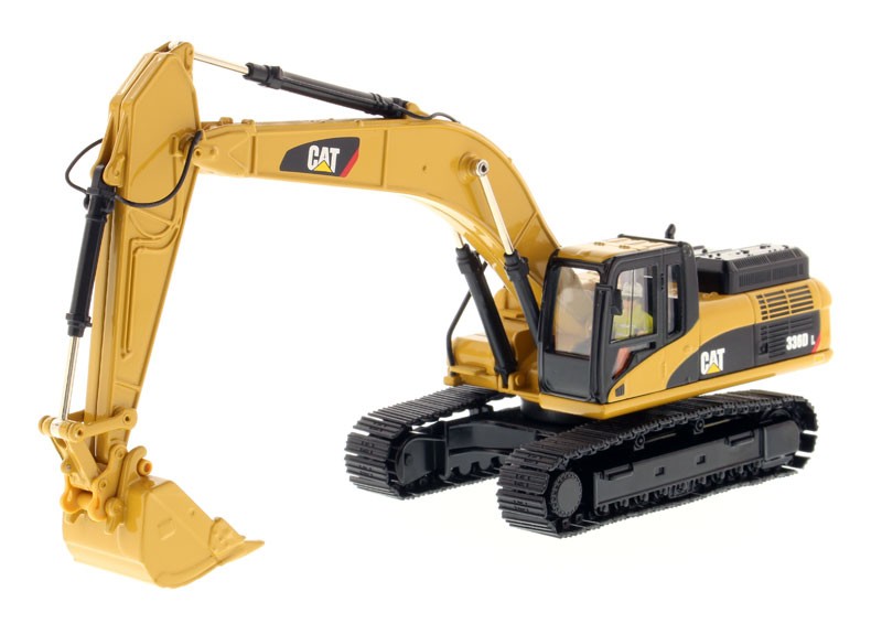 DIECAST MASTERS,CATERPILLAR 336 DL excavator with driver, 1/50, DCM85241
