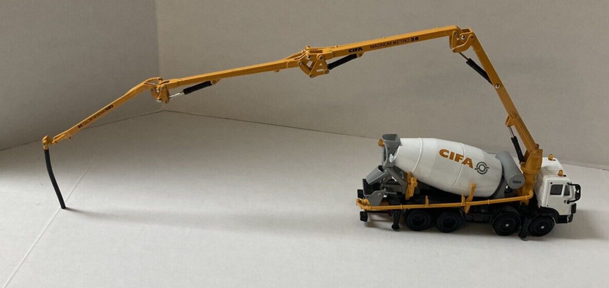 Concrete Mixer & Pumper CIFA Magnum Metro 28 Cement Mixer Diecast 1:47 ?Norscot