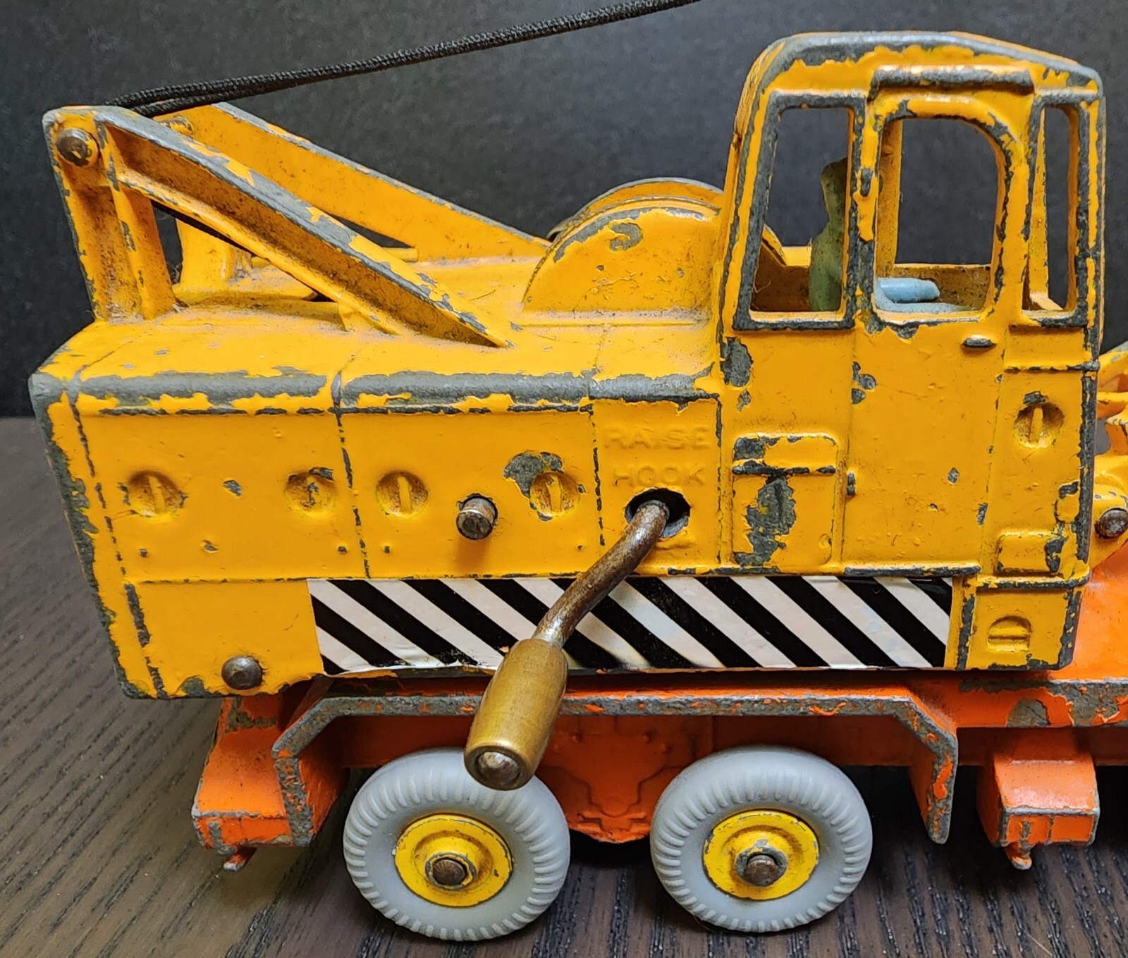 VINTAGE DINKY SUPERTOYS 20 TON LORRY-MOUNTED CRANE GERMAN #972 ENGLAND COMPLETE