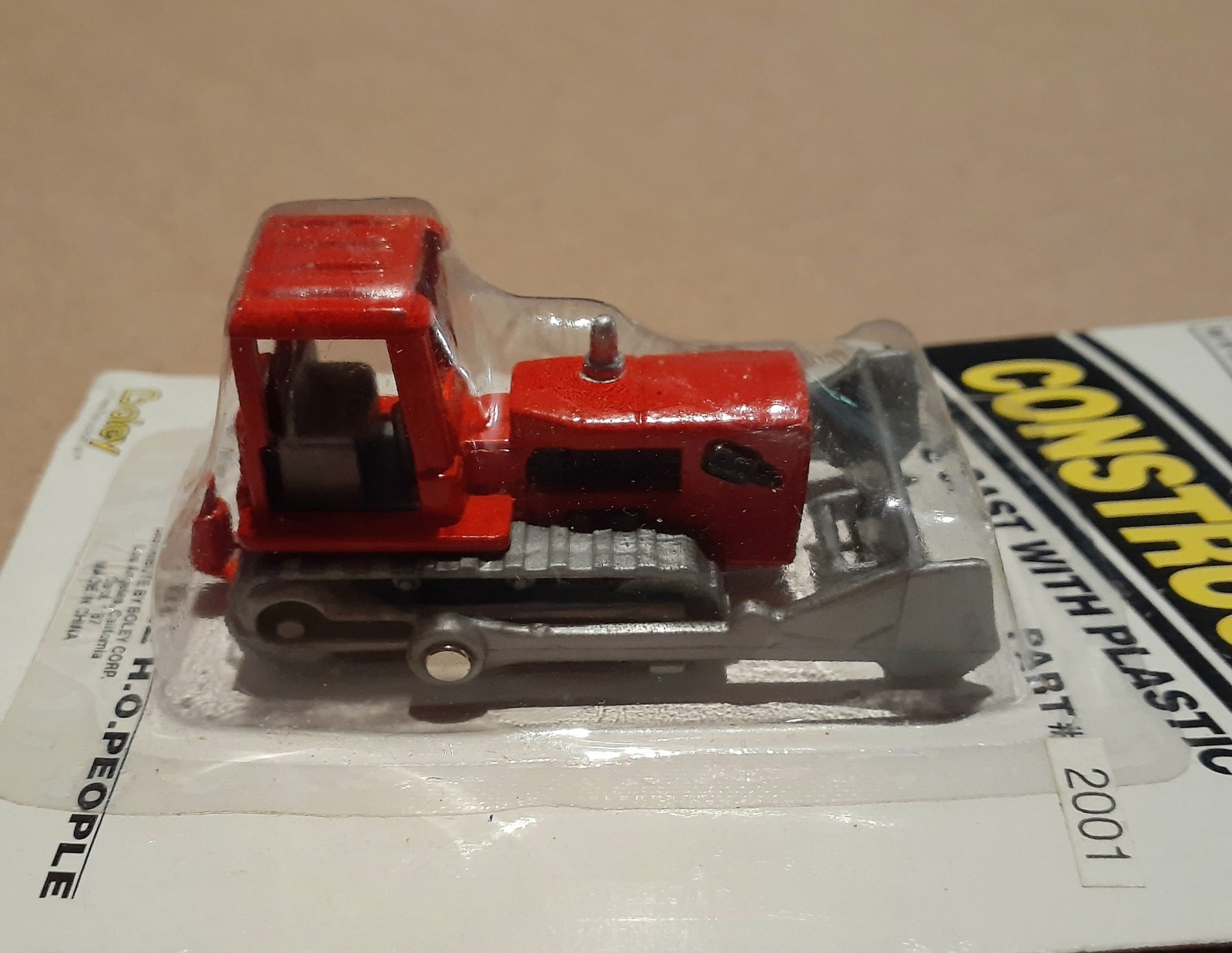 Boley Diecast Construction Bulldozer & Road Roller New In Package 1:87 HO Scale