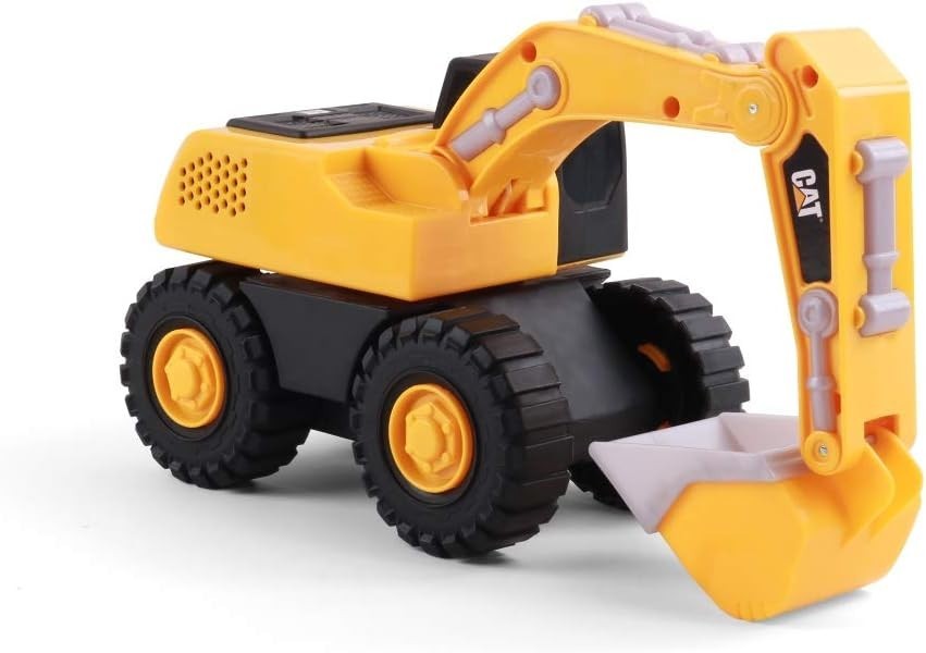 CAT Construction Toys Tough Machines Excavator 10in Realistic Lights Sounds