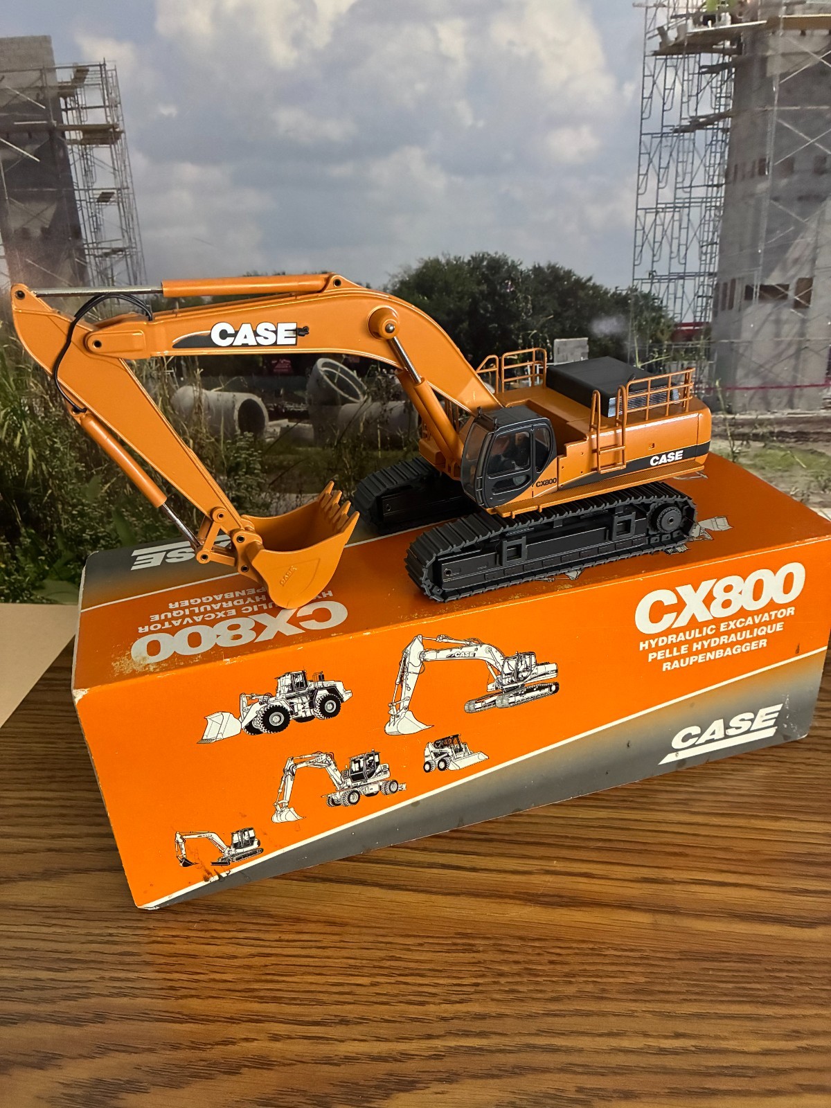 1/50 CASE CX800 Excavator mint in box