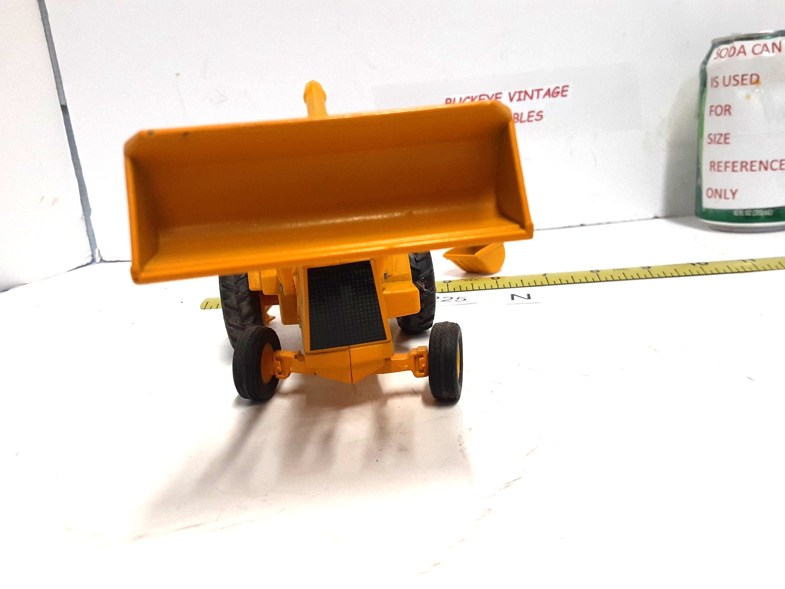 Ertl ~John Deere 310D Backhoe/Loader Yellow, 1:32 Scale No Box