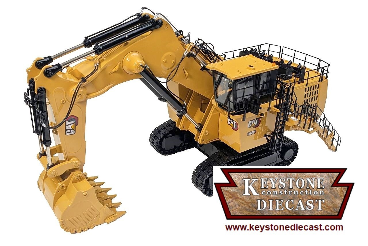 CCM CAT 6040 BH – Hydraulic Mining Backhoe – Diecast – Scale: 1/48 NIB 2025