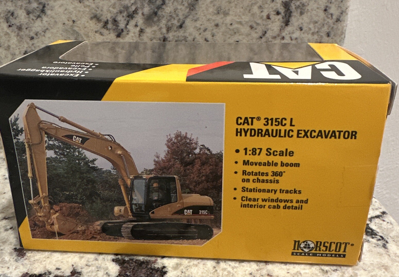 Norscot Scale Models CAT Die-Cast #55400 315C L Hydraulic Excavator NIB
