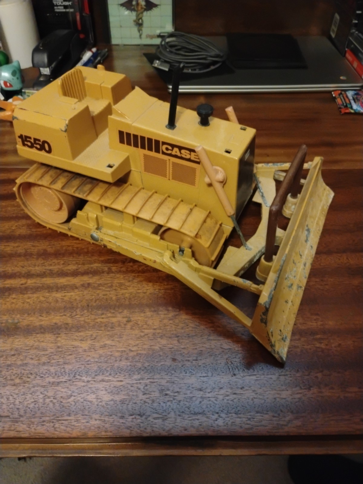 Ertl Case 850G Long Track Diecast Dozer 1:16 Moveable Tracks Adjustable Blade