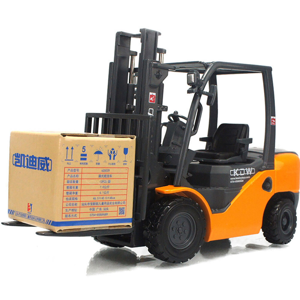 1:20 Forklift Truck Model Toy Construction Vehicle Diecast Fork Truck Collection