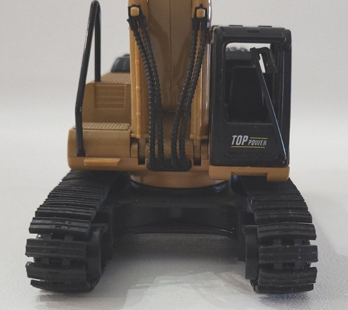 Hulna Exavator Construction Top Truck Toy Diecast Metal 7.5″ long Read⬇️