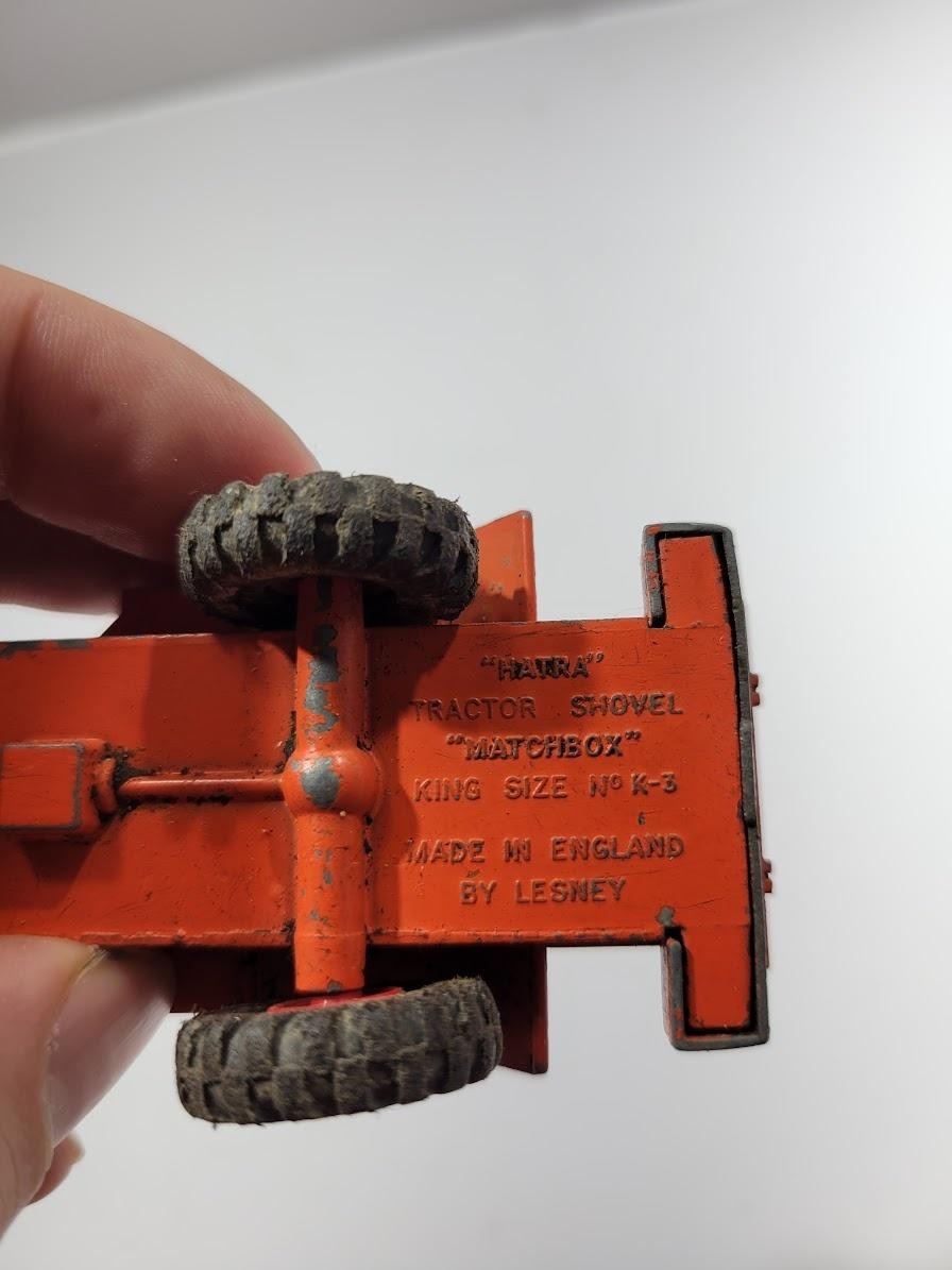 Vintage Matchbox King Size Construction Lot 3pc Caterpillar Hatra Toy